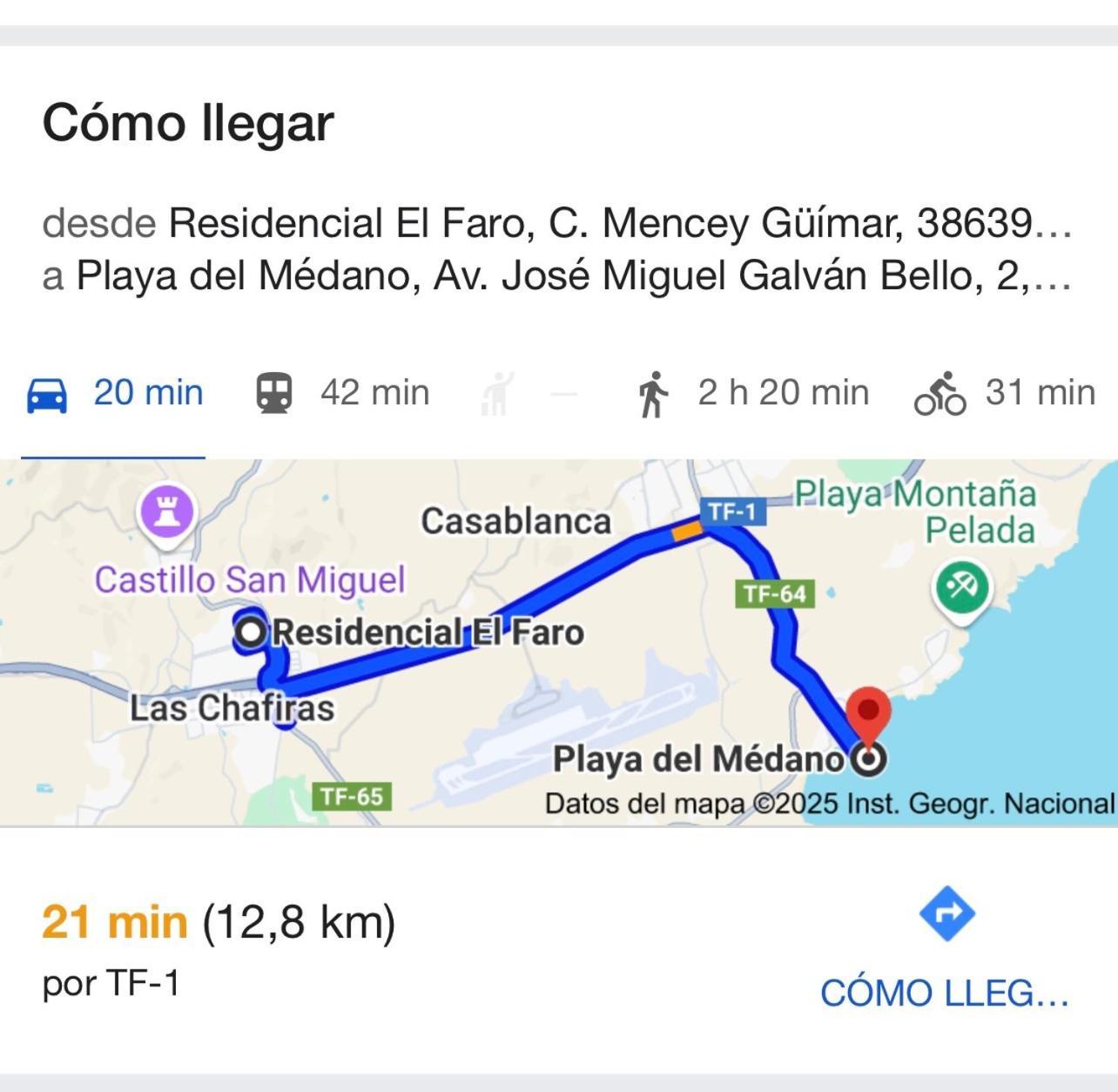 Apartmán Pequeno Refugio San Miguel de Abona Exteriér fotografie
